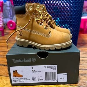 7c timberland classic 6in waterproof boot wheat nubuck